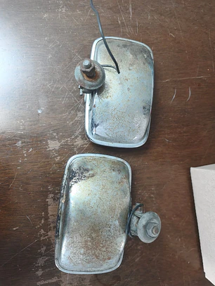 Par De Faros Antiniebla Cibié Iode 35 Auxiliares Amarillos Vintage