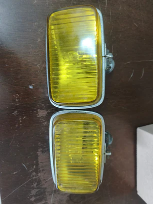 Par De Faros Antiniebla Cibié Iode 35 Auxiliares Amarillos Vintage