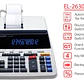 Calculadora De Impresión Sharp El2630piii 12 Dígitos Blanco con rollo - Miniatura 3