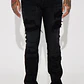 Jeans Fashion Nova Cuff Me Stacked Skinny Flared – Black Wash - Miniatura 3