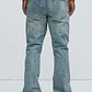 Jeans Fashion Nova Jones Distressed Vintage Slim Light Blue talla 42 - Miniatura 5