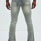 Jeans Fashion Nova Be Along The Sides Stacked Skinny Flare – Light Wash | Talla 40 - Miniatura 5