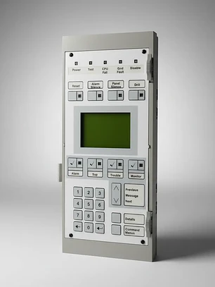 Panel de Interfaz de Usuario Edwards EST3-LCD | Display y Teclado para Control de Alarmas