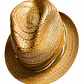 Sombrero Trilby Vintage Churchill Ltd – Paja de Coco Importada (Años 50) – Talla 7 ¼ (58 cm) - Miniatura 2