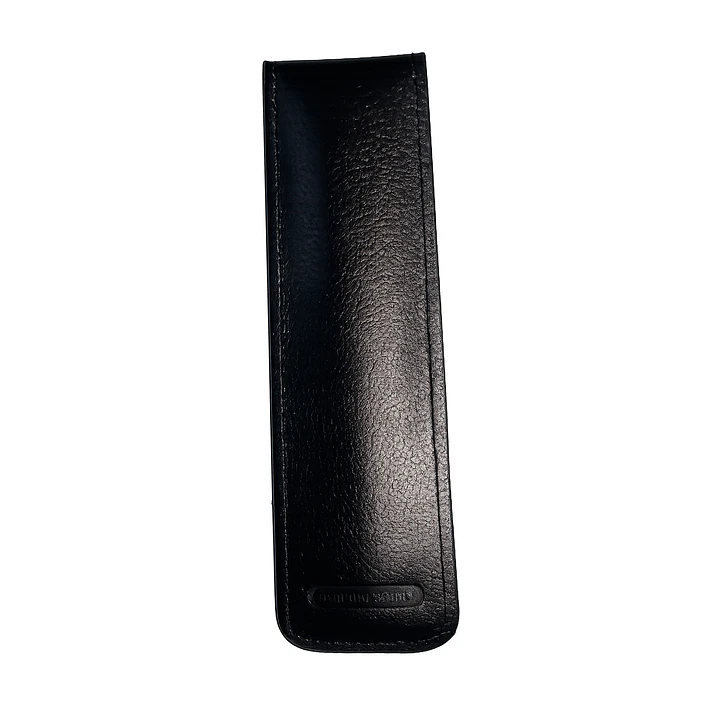 Funda Parker De Cuero Legítimo Para 1 o 2 Bolígrafos - Elegante y Nueva 2