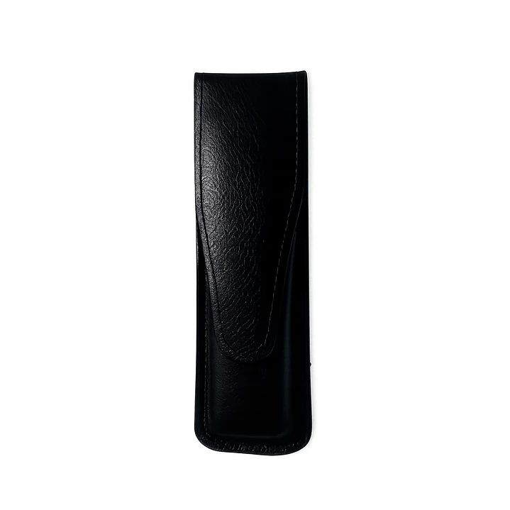 Funda Parker De Cuero Legítimo Para 1 o 2 Bolígrafos - Elegante y Nueva 3