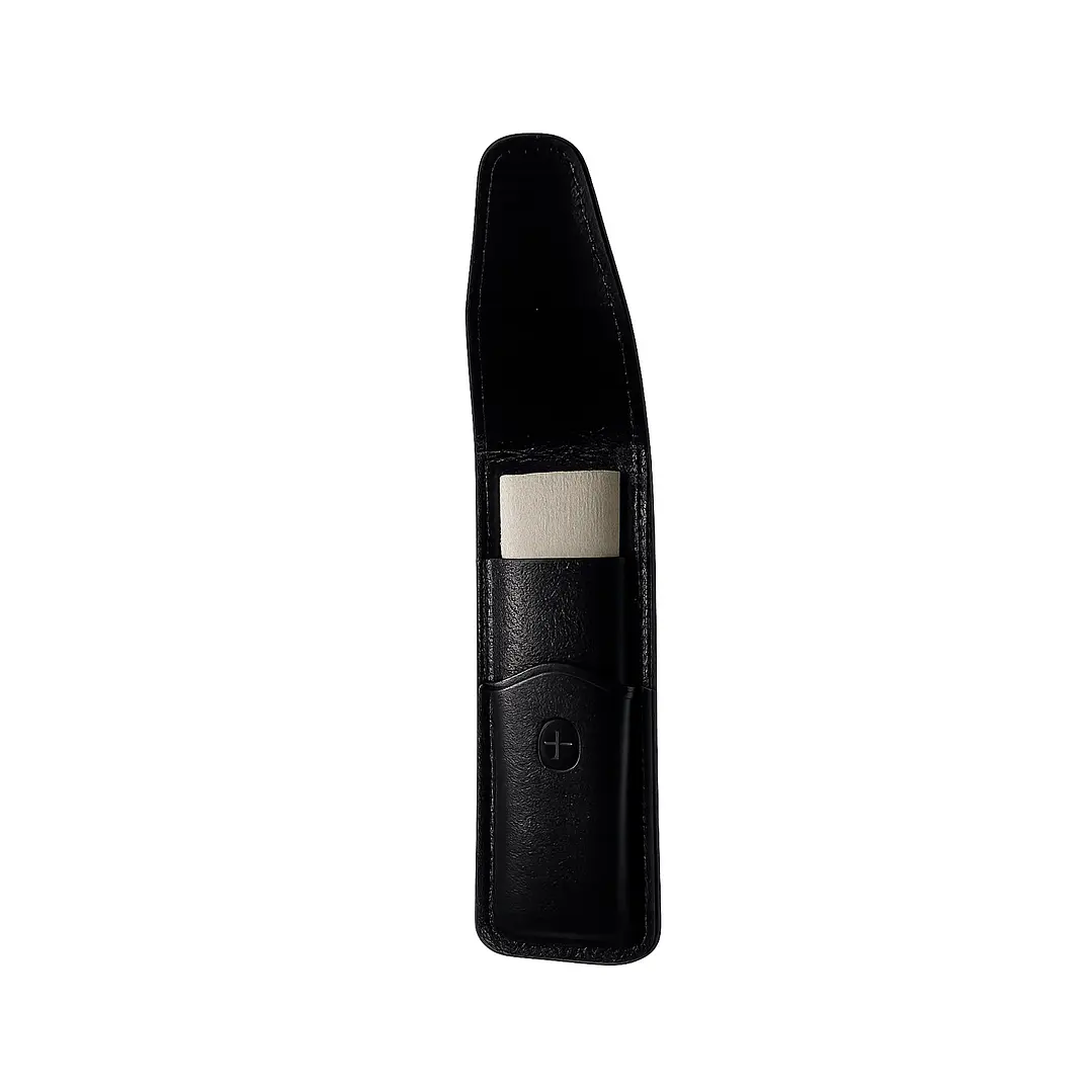 Funda Parker De Cuero Legítimo Para 1 o 2 Bolígrafos - Elegante y Nueva 1