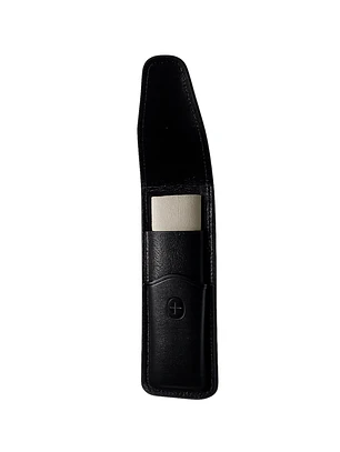 Funda Parker De Cuero Legítimo Para 1 o 2 Bolígrafos - Elegante y Nueva