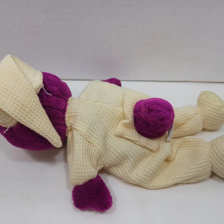 Peluches Vintage Barney Y Baby Bop En Pijama 1992 Golden Bear Lyons 5