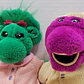 Peluches Vintage Barney Y Baby Bop En Pijama 1992 Golden Bear Lyons - Miniatura 2