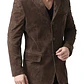 Blazer / Chaqueta Vintage Neiman Marcus 100% Gamuza Natural XL - Miniatura 2