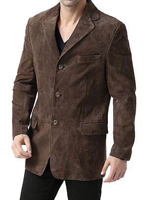 Blazer / Chaqueta Vintage Neiman Marcus 100% Gamuza Natural XL