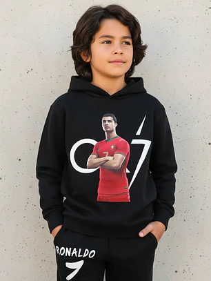 Buzo Deportivo Ronaldo 7 Polerón + Pantalón