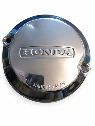 Cubierta de Motor Cromada Honda Clásica (CB350F  CB400F  CB550) – Original OEM Japon
