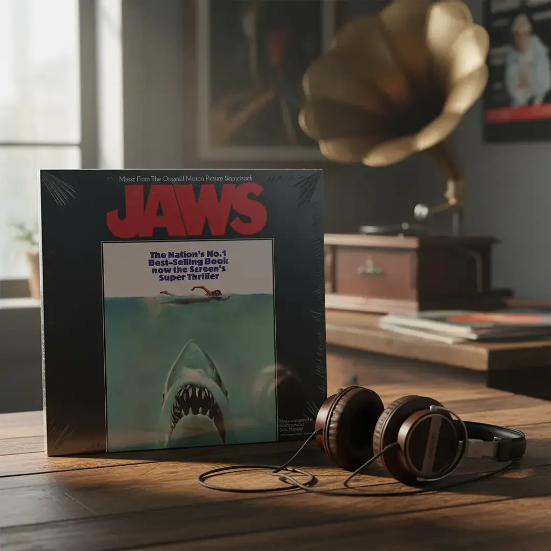 Vinilo LP Jaws (Tiburón) – Banda Sonora Original – John Williams 1