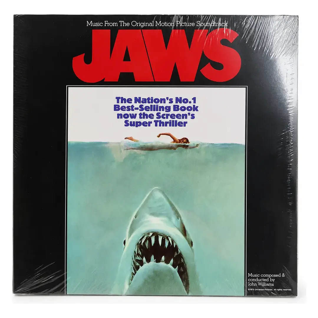Vinilo LP Jaws (Tiburón) – Banda Sonora Original – John Williams 3