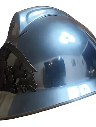 Casco De Bombero Francés Sapeurs Pompiers Buhl Coleccionable