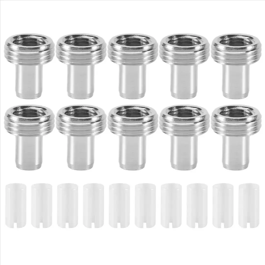 10 Piezas De Manguitos De Tubo De Cerámica Y Adaptadores automotriz 1