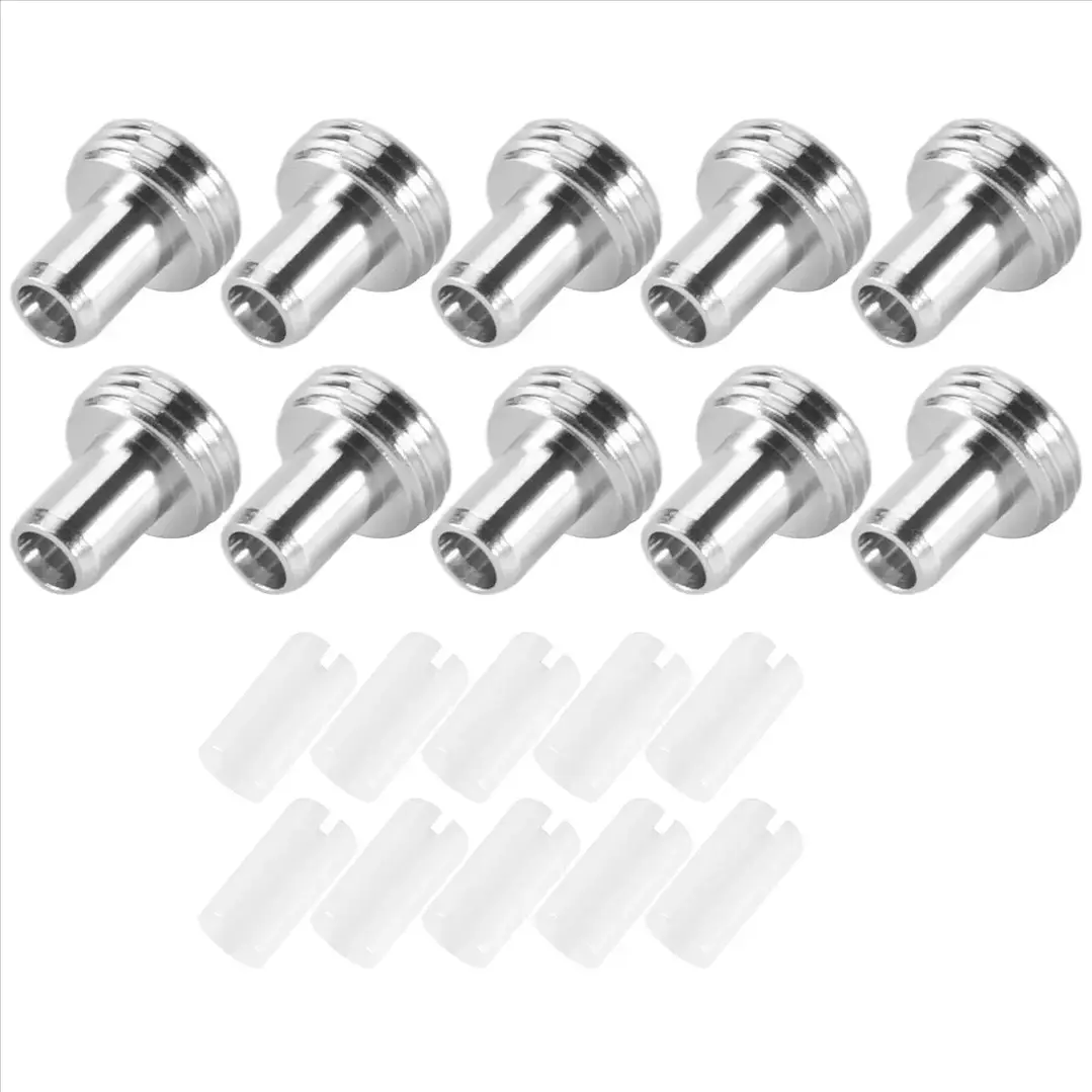 10 Piezas De Manguitos De Tubo De Cerámica Y Adaptadores automotriz 9