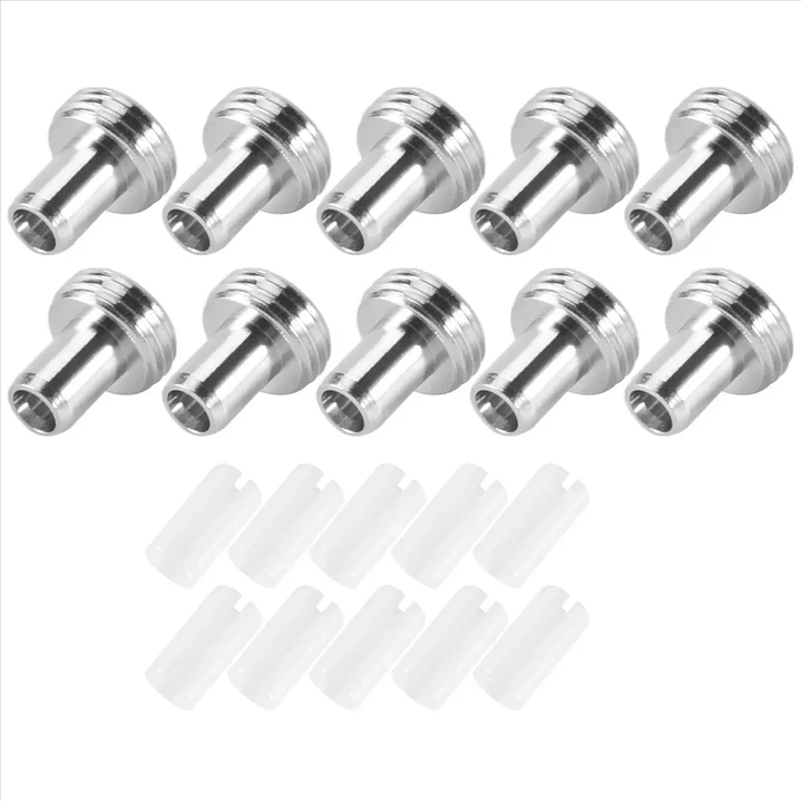 10 Piezas De Manguitos De Tubo De Cerámica Y Adaptadores automotriz 9