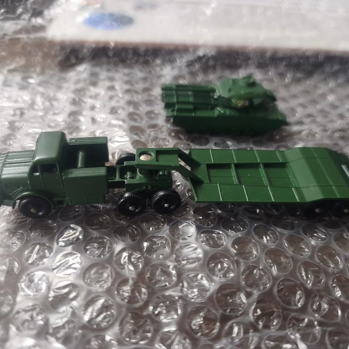 Matchbox Major Pack N° 3 - Lesney Moko Tank Transporter & Centurion Tank (Vintage 1959/1960) - Con Caja Original 3