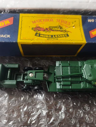 Matchbox Major Pack N° 3 - Lesney Moko Tank Transporter & Centurion Tank (Vintage 1959/1960) - Con Caja Original
