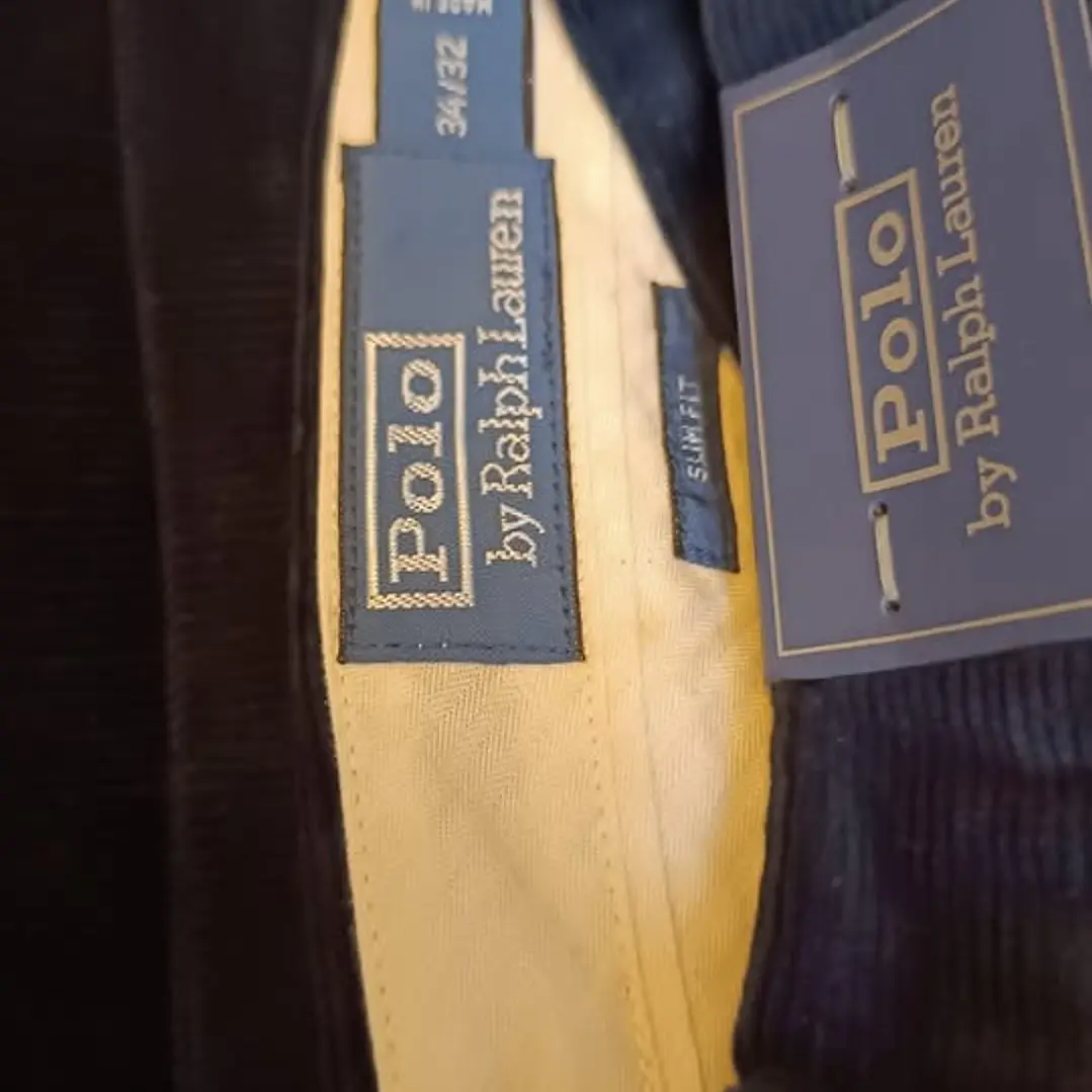 Pantalón cotele Polo Ralph Lauren Talla 34/32 Slim Fit 3