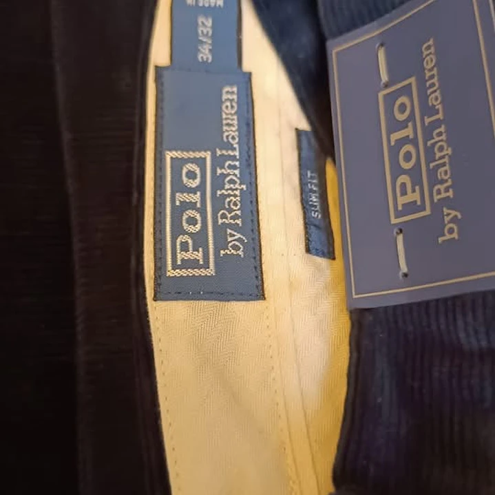 Pantalón cotele Polo Ralph Lauren Talla 34/32 Slim Fit 3
