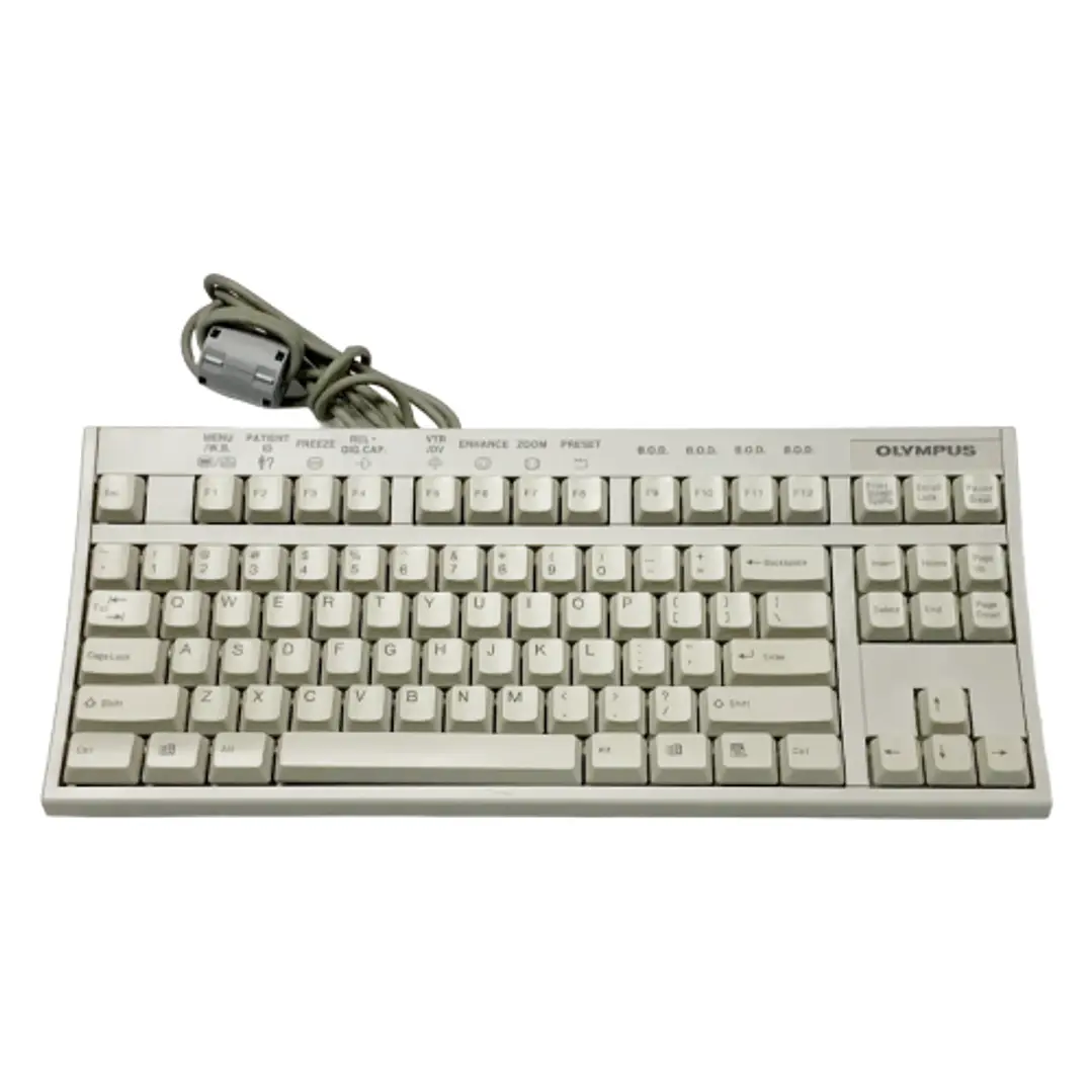Teclado ASCII Olympus modelo MAJ-1124 1