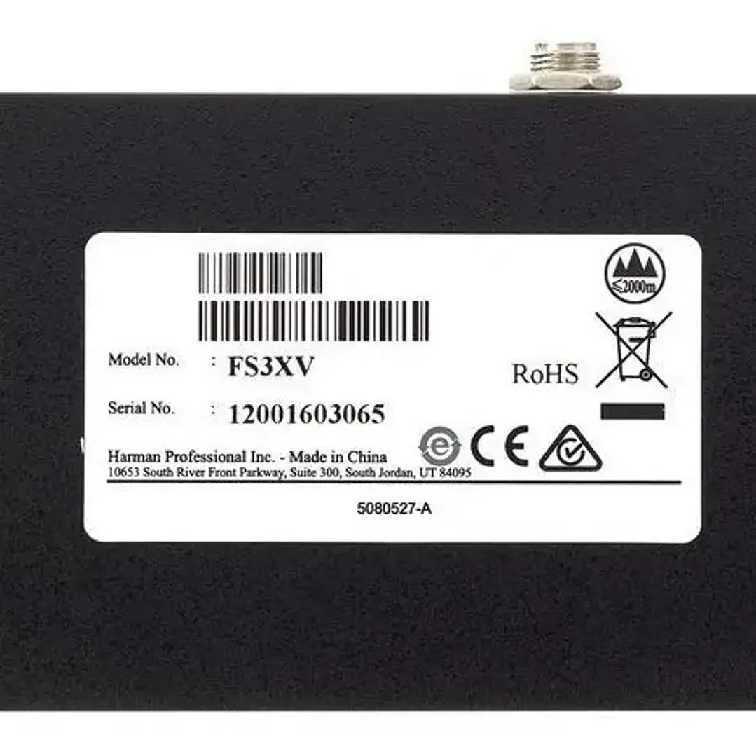 Interruptor de pie DigiTech FS3X de tres funciones para pedales FX 5