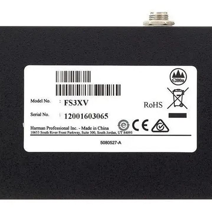 Interruptor de pie DigiTech FS3X de tres funciones para pedales FX 5