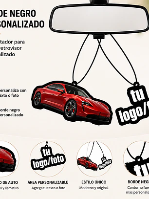 Aromatizante Personalizado para Auto 🚗✨