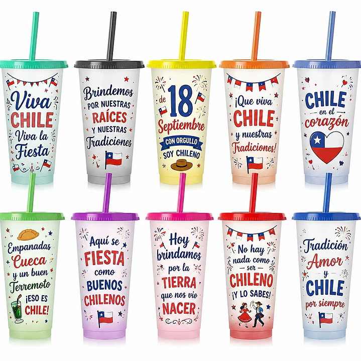  Set De 10 Vasos Mágicos 18 De Septiembre, Fiestas Patrias Set De 10 Vasos Mágicos 18 De Septiembre, Fiestas Patrias Set De 10 Vasos Mágicos 18 De Septiembre, Fiestas Patrias Set De 10 Vasos Mágicos 1 1