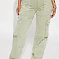 Pantalón Cargo Mujer Mission Accomplished – Talla XL 💚 - Miniatura 2