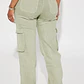 Pantalón Cargo Mujer Mission Accomplished – Talla XL 💚 - Miniatura 3