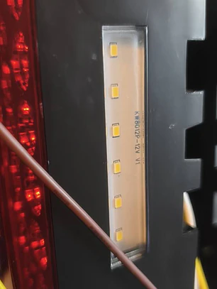 Par Focos Traseros Led Para Remolque 12v Con Luz De Patente