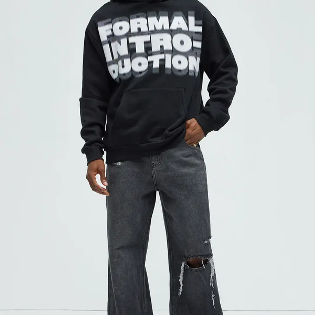 POLERÓN FASHION NOVA – HI MY NAME IS - TALLA M 2