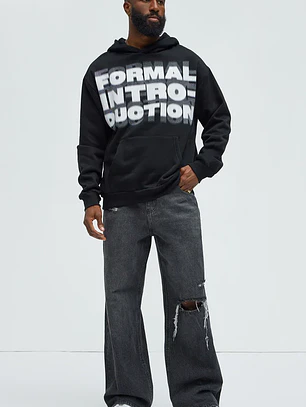 POLERÓN FASHION NOVA – HI MY NAME IS - TALLA M