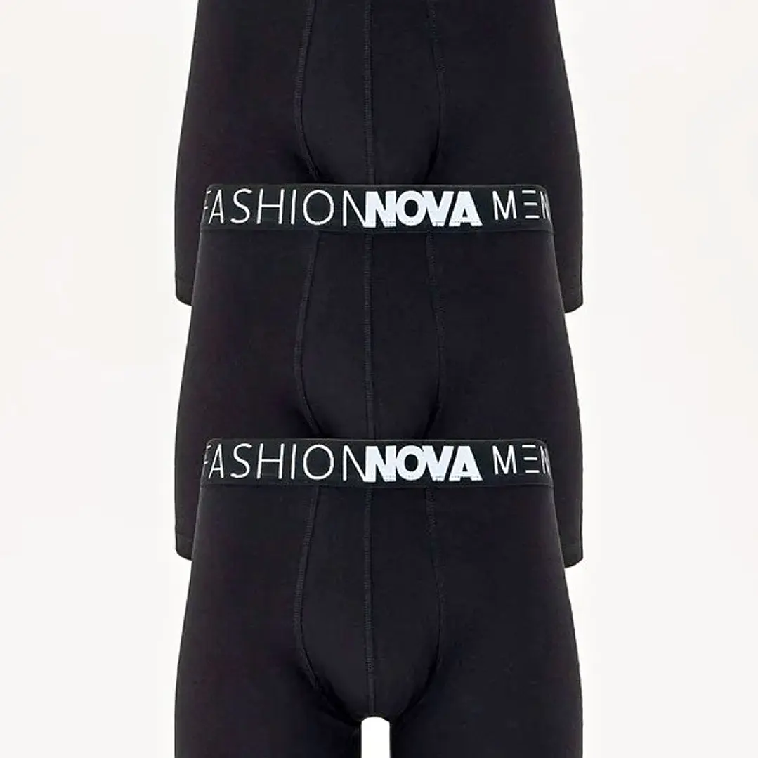 PACK 3 BOXERS FASHION NOVA – TALLA L 3