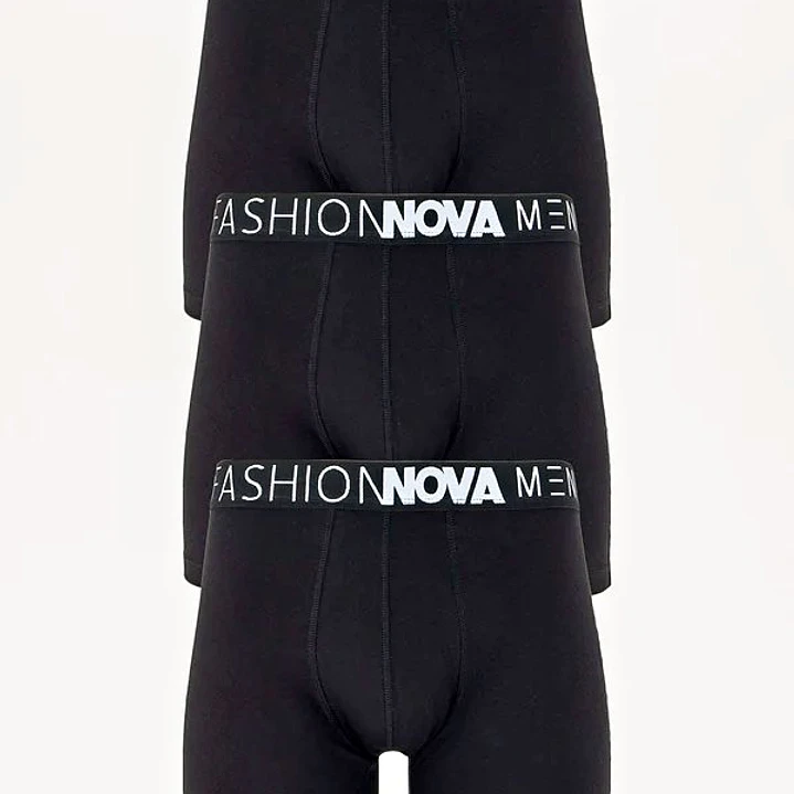 PACK 3 BOXERS FASHION NOVA – TALLA L 3