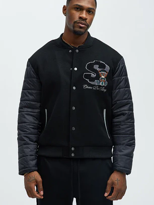 CHAQUETA VARSITY FASHION NOVA – TALLA M