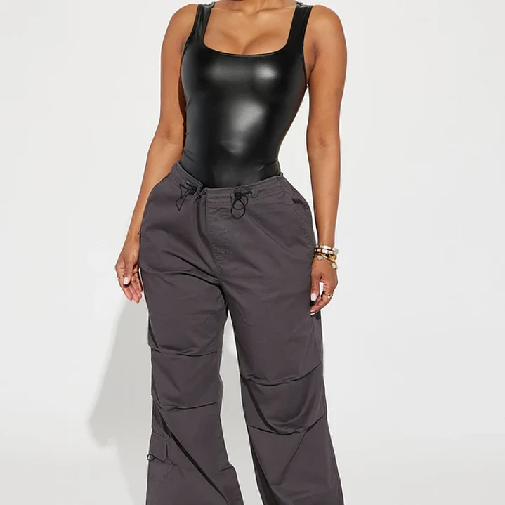Bodysuit Kayeden Efecto Cuero Talla S Fashion Nova 1