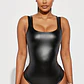 Bodysuit Kayeden Efecto Cuero Talla S Fashion Nova - Miniatura 3