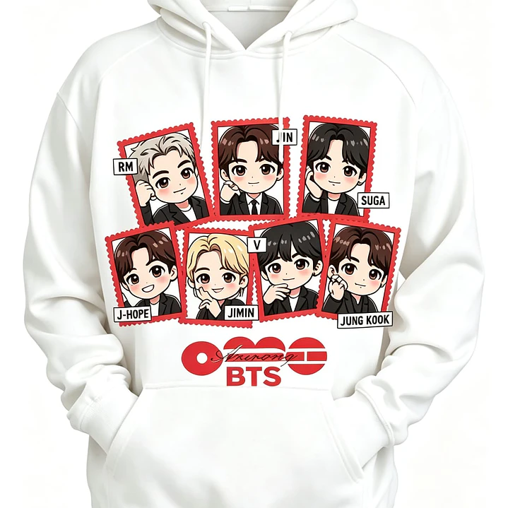 POLERÓN BTS CHIBI – DISEÑO 2026 2