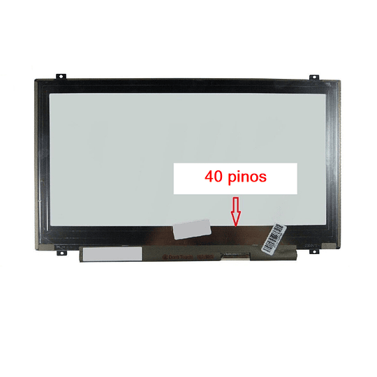 Ecrã LCD 12.5'' 40 Pinos 1366x768 LED Slim Matte - LP125WH2(SL)(T2)  - Recondicionado