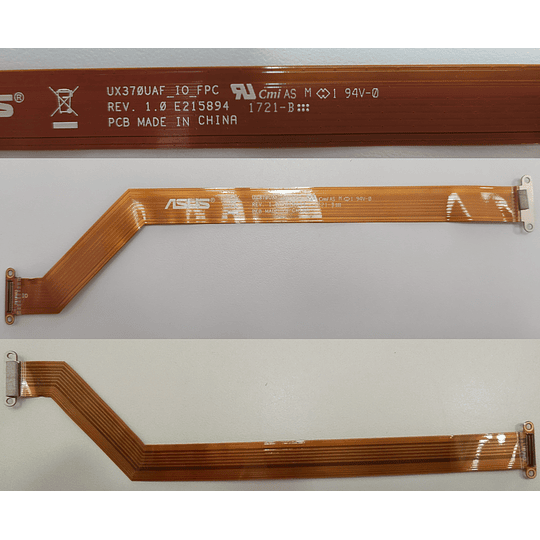 Cabo FFC Fita Interface Asus Zenbook UX370, UX370U, UX370UA, UX370UA, UX370UAF_IO_FPC Rev 1.0