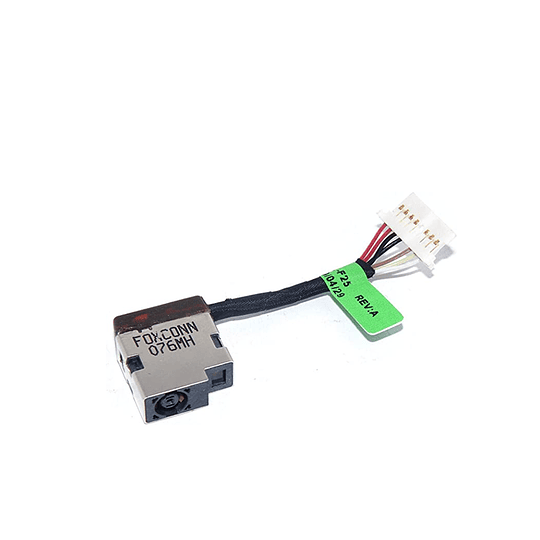 Ficha DC Jack Power Conector Carga com cabo HP Pavilion x360, 14-CD, 14M-CD, 14-DH, 14M-DH, L11631-F25, L11631-S25, L11631-Y25