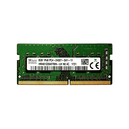 Memória RAM SO-DIMM Hynix 8Gb (1x8Gb) DDR4-2400MHz PC4-2400T PC4-19200, HMA81GS6AFR8N-UH (Recondicionada)