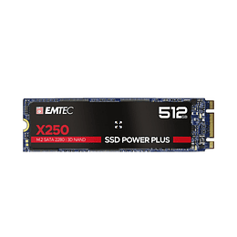 SSD Kingston Emtec Power Plus X250, 512Gb, M.2, 500Mb/s