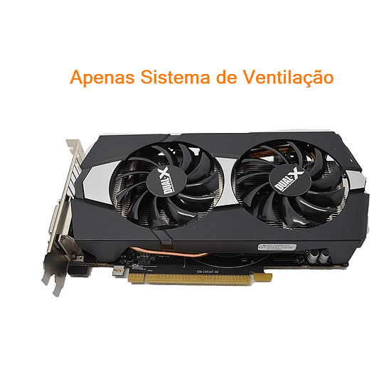 Ventoinha FAN Ventilador Cooler Placa Gráfica Sapphire Radeon R9 270 2GB GDDR5